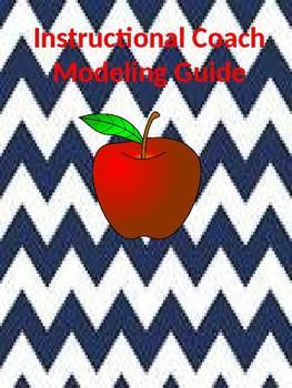 Preview of Instructional Coach Modeling Lesson Binder Pages