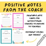 Instructional Coach: Positive Notes for Teachers