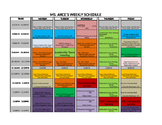 Instructional Coach Schedule