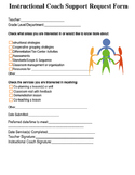 Instructional Coach Support Request Form