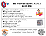 Instructional Coach/Teacher Professional Goals Posters