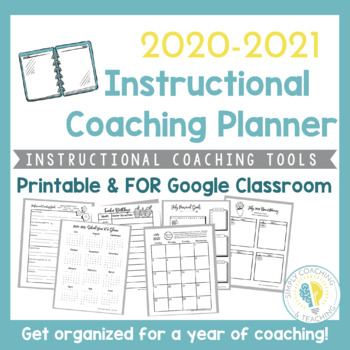 Instructional Coaching: 2020-2021 Instructional Coach Planner | TpT