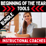 Instructional Coaching: Beginning of the Year Resources Di