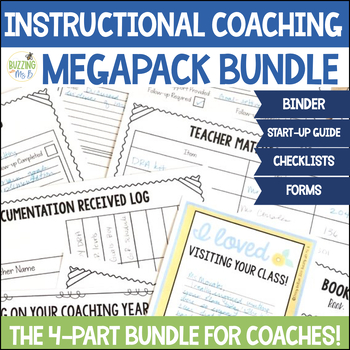 Preview of Instructional Coaching Tools Bundle - Start-up Guide, Observation Forms + Binder