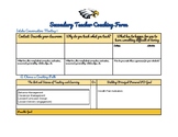Instructional Coaching Collaboration Form