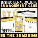 Instructional Coaching Engagement Bulletin Board Be the Sunshine