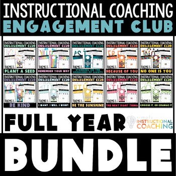Preview of Instructional Coaching Engagement Coaching Club BUNDLE