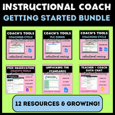 Instructional Coaching Forms - Getting Started BUNDLE