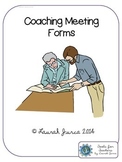 Instructional Coaching Meeting Forms