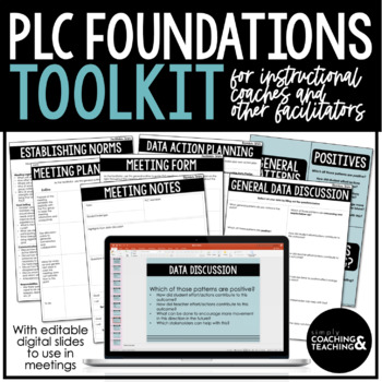Preview of Instructional Coaching PLC Foundations Toolkit