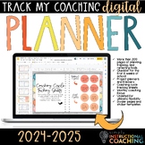 Instructional Coaching Planner 2024-2025 | Digital