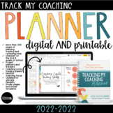 Instructional Coaching Planner | Print & Digital 2022-2023