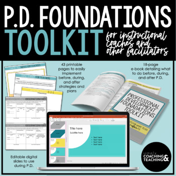 Preview of Instructional Coaching Professional Development Foundations Toolkit