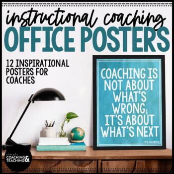 Preview of Instructional Coaching Quotes Posters