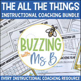 Instructional Coaching Resources: All the Things Bundle: F