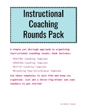 Instructional Coaching Rounds Pack | Instructional Coach |