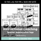Instructional Coaching: Teacher Appreciation Tags