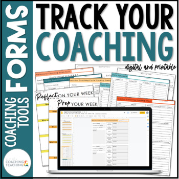 Preview of Instructional Coaching Track Your Coaching Forms