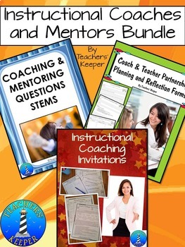 Preview of Instructional Coaching and Mentor Document Bundle