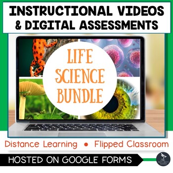 Preview of Instructional Videos and Quizzes - LIFE SCIENCE BUNDLE 