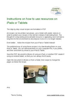 Preview of Instructions to use my PDF resources