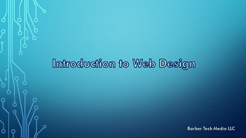 Preview of Introduction to Web Design Unit 1