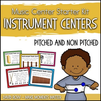 Preview of Instrument Centers for Orff Instruments and Nonpitched Percussion Instruments
