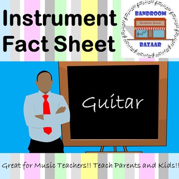 Preview of Instrument Fact Sheet - Guitar