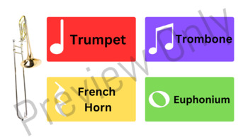 Preview of Instrument Families: Brass Family "MuHoot" Game