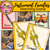Instrument Families Matching Identification Game