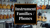 Instrument Families / Phones