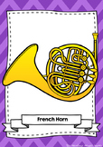 Instrument Families Posters