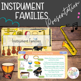 Instrument Families Powerpoint/Google Slides Lesson