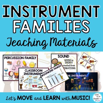 Preview of Instrument Families Lessons and Activities