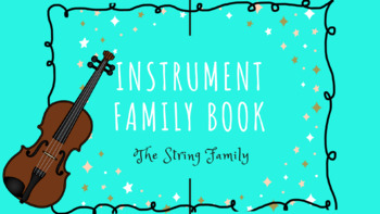 Preview of Instrument Family Book: The String Family