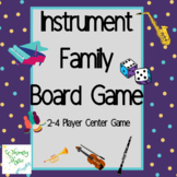 Instrument Family Center Board Game for Elementary Music