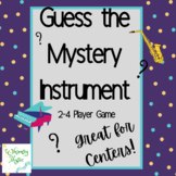 Instrument Family Center Game- Guess the Mystery Instrument