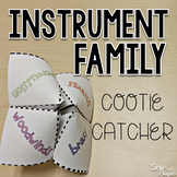 Instrument Family Cootie Catcher