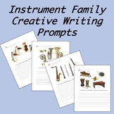 Instrument Family Creative Writing Prompts