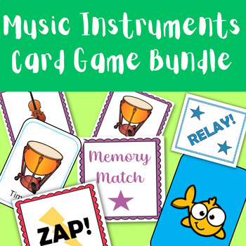 Preview of Instrument Family Games & Activities for Elementary Music (Growing Bundle)