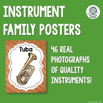 Preview of Real Photograph Instrument Family Posters