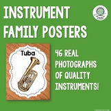 Real Photograph Instrument Family Posters