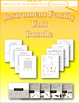 Preview of Instrument Family Unit Bundle