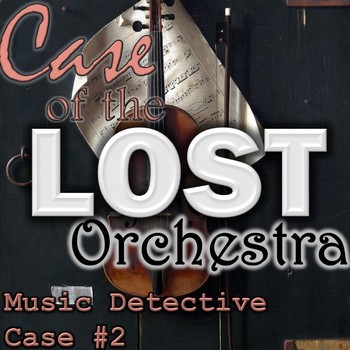 Preview of Instrument Game - Music Detective Series #2 "Case of the Lost Orchestra" PPT/SB*