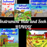 Instrument Hide and Seek BUNDLE of Interactive Digital Lis