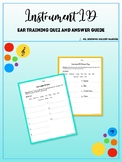 Instrument ID Ear Training - 4th and 5th Grade