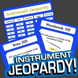 Instrument Jeopardy Music Game