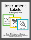 Instrument Labels