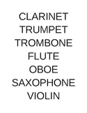 Instrument List