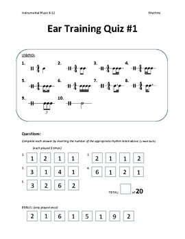music theory ear practice